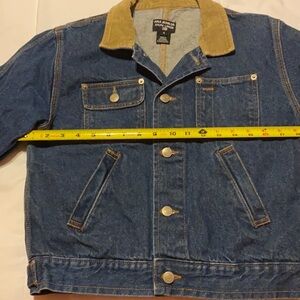 Polo by Ralph Lauren Blue Denim Jacket with Tan Collar